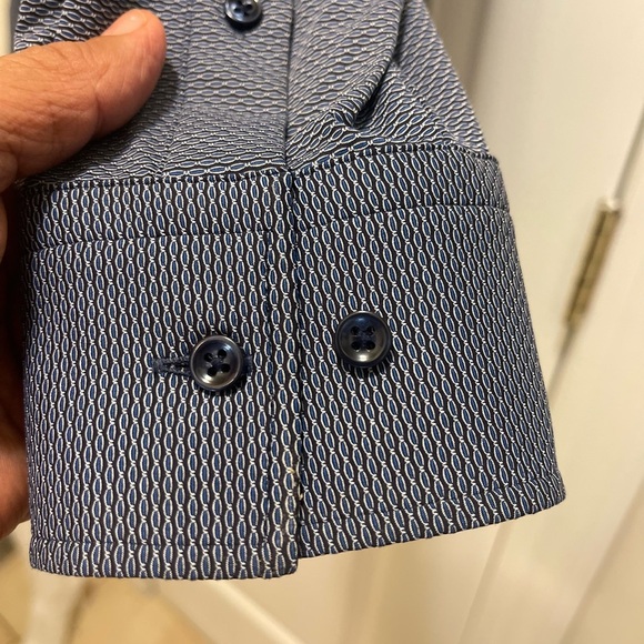 Boss button down man, shirt, wrinkle, free, stretchy, slim fit - Picture 5 of 16